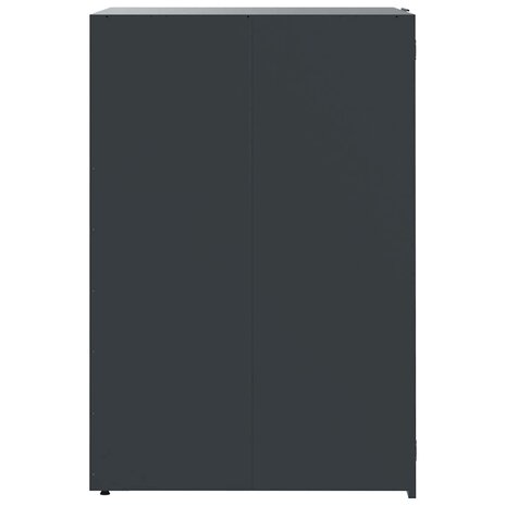 Containerberging voor 1 container 69x79x117 cm staal antraciet 5