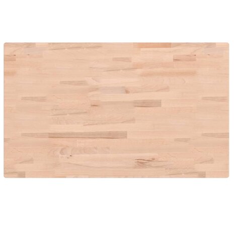 Werkbank rechthoekig 100x60x83 cm massief beukenhout 8