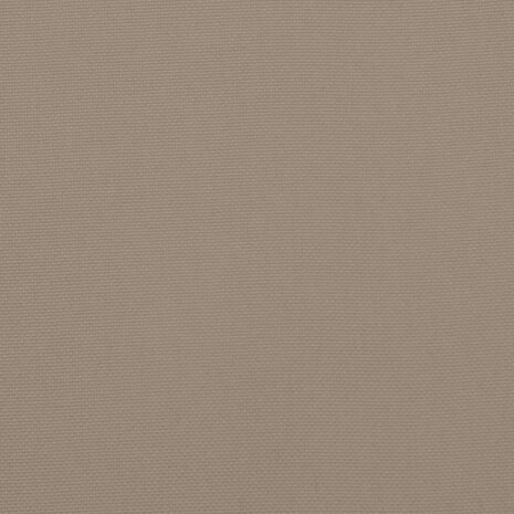 Palletkussen 50x40x12 cm stof taupe 9