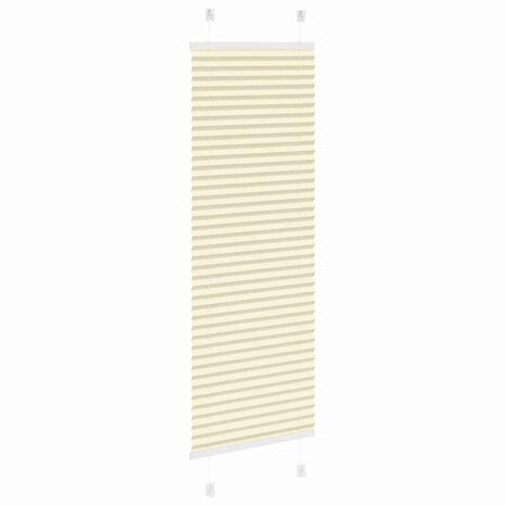 Plissé rolgordijn 50x150 cm stofbreedte 49,4 cm polyester crème 4