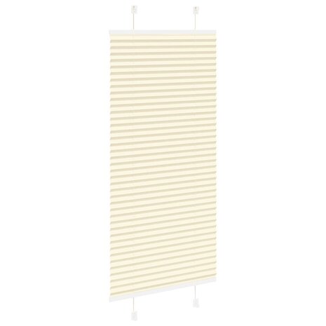 Plissé rolgordijn 65x150 cm stofbreedte 64,4 cm polyester crème 4
