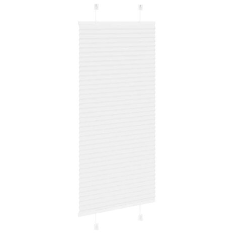 Plissé rolgordijn 55x100 cm stofbreedte 54,4 cm polyester wit 4
