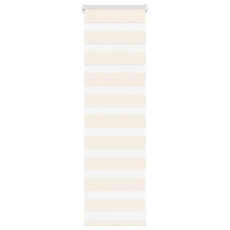 Zebra rolgordijn 40x100 cm stofbreedte 35,9 cm marmerbeige 1