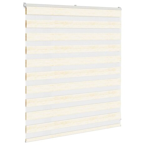 Zebra rolgordijn 135x100 cm stofbreedte 130,9 cm marmerbeige 3