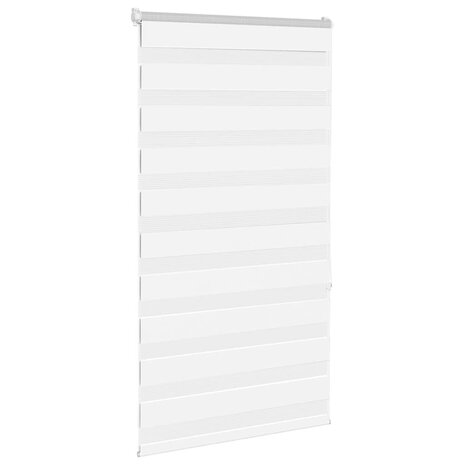 Zebra rolgordijn 75x150 cm stofbreedte 70,9 cm polyester wit 3