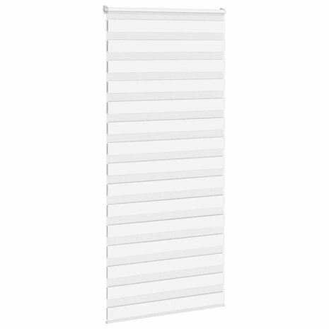 Zebra rolgordijn 105x230 cm stofbreedte 100,9cm polyester wit 3