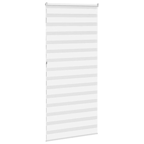Zebra rolgordijn 105x230 cm stofbreedte 100,9cm polyester wit 4