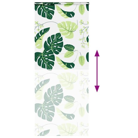 Doucherolgordijn met cassette 90x240 cm stofbreedte 86 cm 6