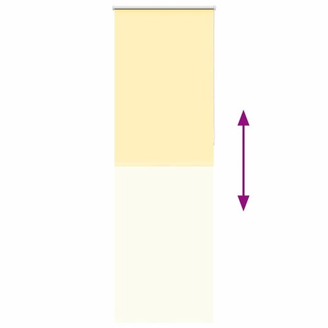 Rolgordijn 70x210 cm verduisterend stofbreedte 65,7cm polyester 9