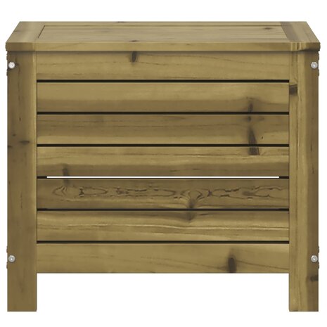 Tuinvoetenbank 62x31,5x52 cm geïmpregneerd grenenhout 4