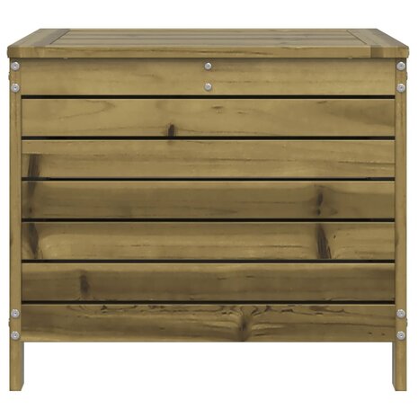 Tuinvoetenbank 62x63,5x53,5 cm geïmpregneerd grenenhout 4
