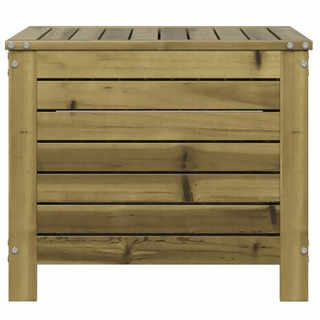 Tuinvoetenbank 62x63,5x53,5 cm geïmpregneerd grenenhout 5