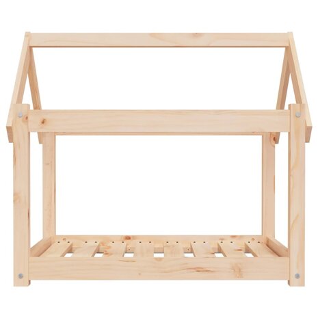 Hondenmand 81x60x70 cm massief grenenhout 5