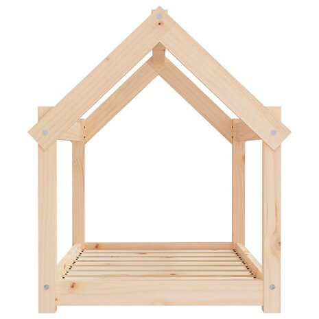 Hondenmand 81x60x70 cm massief grenenhout 6