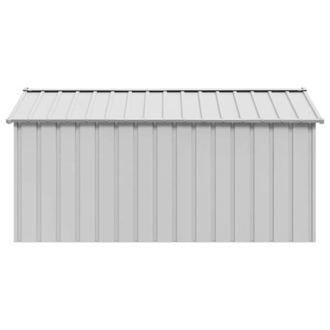 Hondenhok met dak 114x202x101 cm gegalvaniseerd staal 4