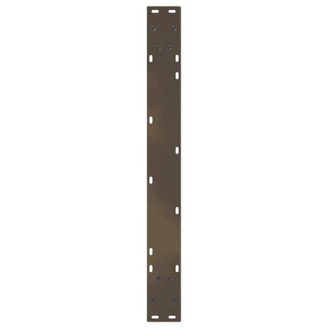 Eettafel met natuurlijke rand 320x80x74 cm massief eikenhout 7