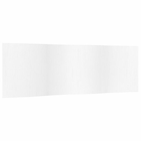 Kamerscherm 165x600 cm bamboe wit 2