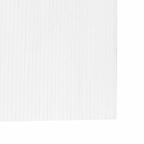 Kamerscherm 165x600 cm bamboe wit 7