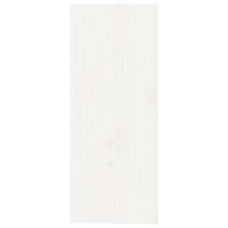Wijnkast 62x25x62 cm massief grenenhout wit 6