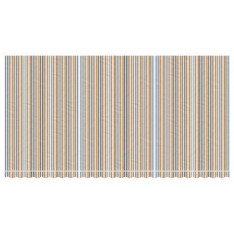 Vervangingsdoek voor luifel gestreept 6x3 m meerkleurig 3