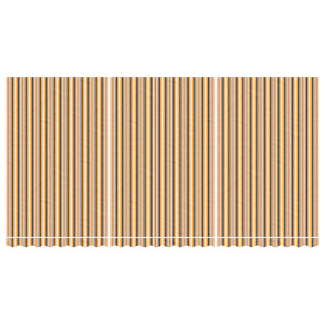 Vervangingsdoek voor luifel gestreept 6x3 m meerkleurig 3