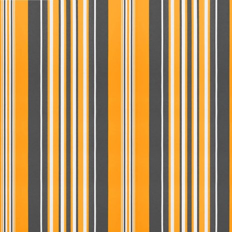 Vervangingsdoek voor luifel gestreept 6x3 m meerkleurig 6