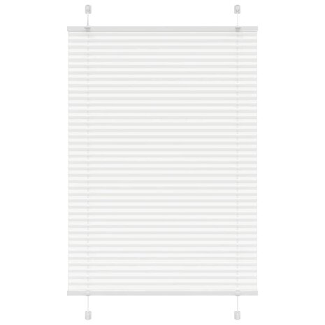 Plissé rolgordijn 90x100 cm stofbreedte 89,4 cm polyester wit 1