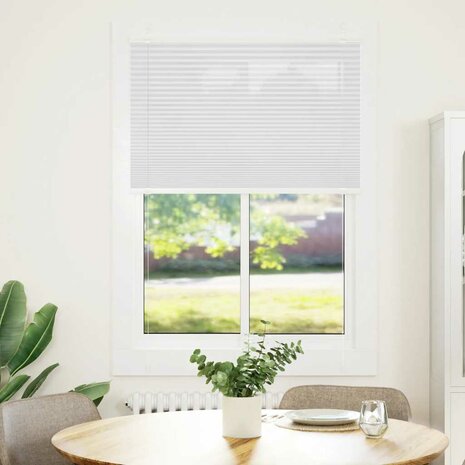Plissé rolgordijn 90x100 cm stofbreedte 89,4 cm polyester wit 2