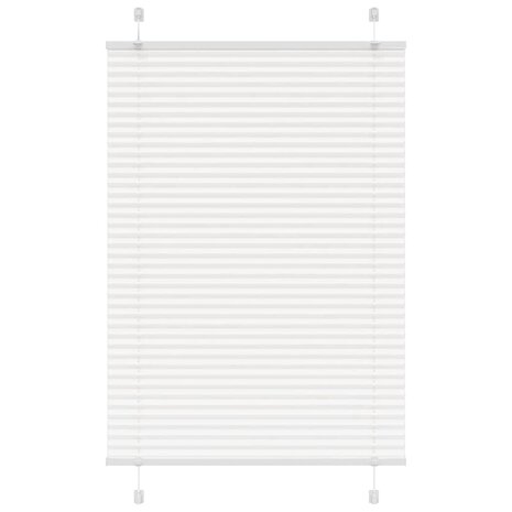 Plissé rolgordijn 90x100 cm stofbreedte 89,4 cm polyester wit 4