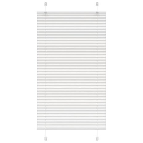 Plissé rolgordijn 70x150 cm stofbreedte 69,4 cm polyester wit 1