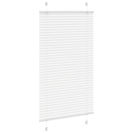 Plissé rolgordijn 70x150 cm stofbreedte 69,4 cm polyester wit 3