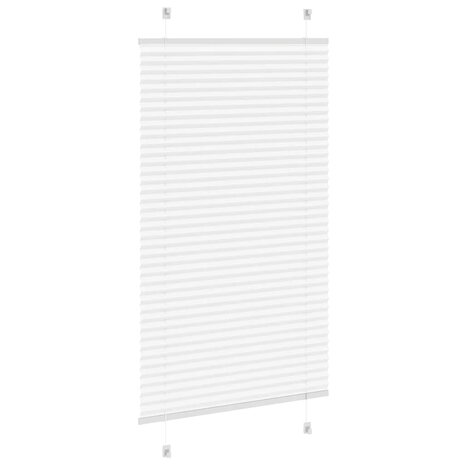 Plissé rolgordijn 70x150 cm stofbreedte 69,4 cm polyester wit 4