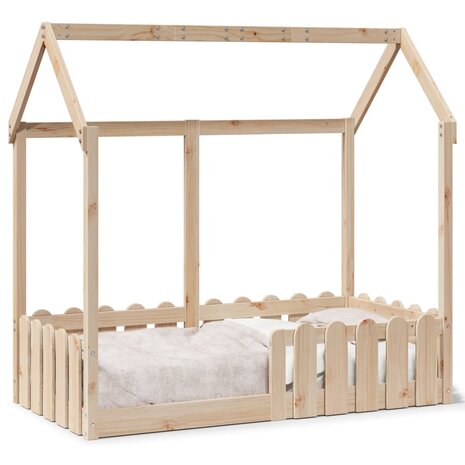 Bedhuis massief grenenhout 70x140 cm 2
