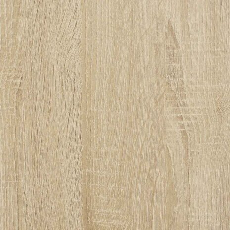 Bureau 80x40x75 cm bewerkt hout sonoma eikenkleurig 8