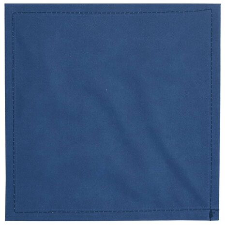 Opbergboxen 10 st inklapbaar 32x32x32 cm ongeweven stof blauw 7