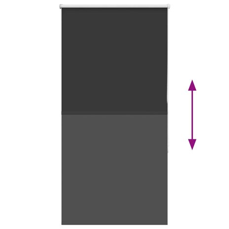 Rolgordijn verduisterend 75x130cm stofbreedte 70,7 cm polyester 5