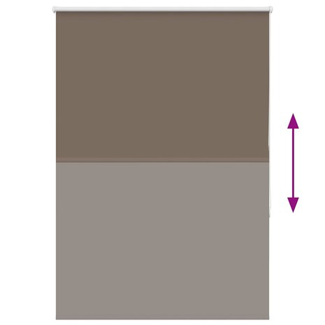 Rolgordijn verduisterend koffie 105x130 cm stofbreedte 100,7 cm 5