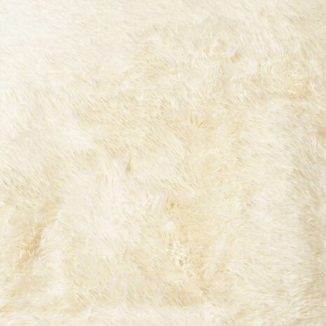 Hoogpolig vloerkleed NAVARRA 60x100 cm polyester crèmekleurig 9