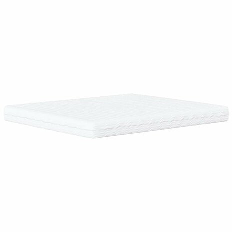 Bed met matras kunstleer zwart 180x200 cm 8