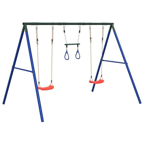 Schommelset met schommels en trapeze 2