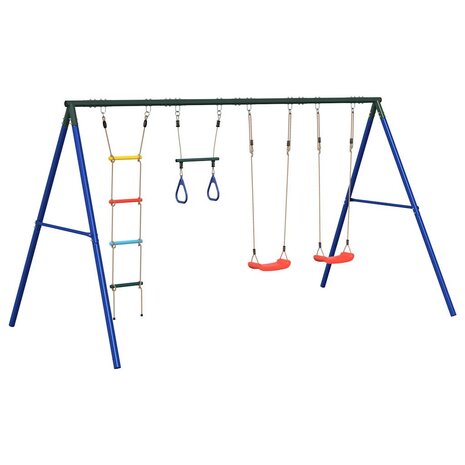 Schommelset met schommels, trapeze en ladder 2