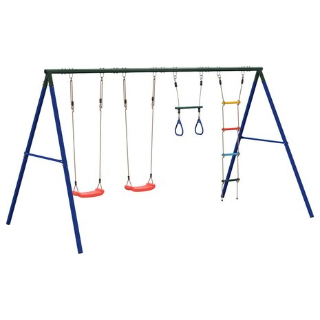 Schommelset met schommels, trapeze en ladder 5