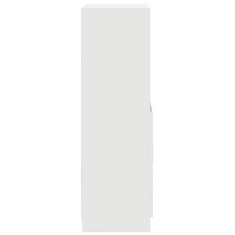 Keukenkast 57x41,5x131,5 cm bewerkt hout wit 6