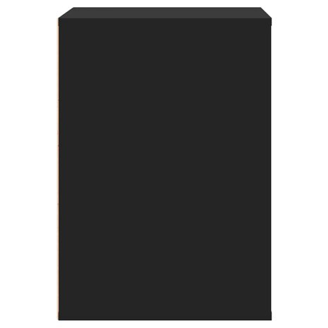 Ladekast 60x41x58 cm bewerkt hout zwart 6