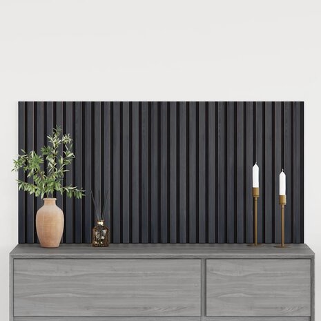 Akoestische wandpanelen 2 st latten 60,5x60 cm eikenfineer 1