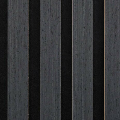 Akoestische wandpanelen 2 st latten 60,5x60 cm eikenfineer 9