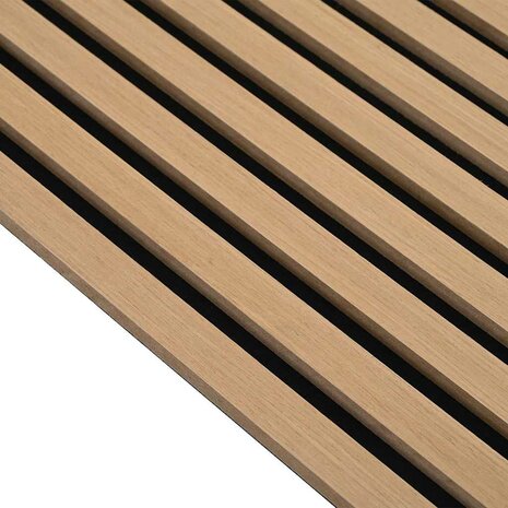 Akoestische wandpanelen 8 st latten 60,5x60 cm eikenfineer 7