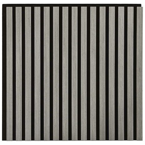 Akoestische wandpanelen 8 st latten 60,5x60 cm eikenfineer 6