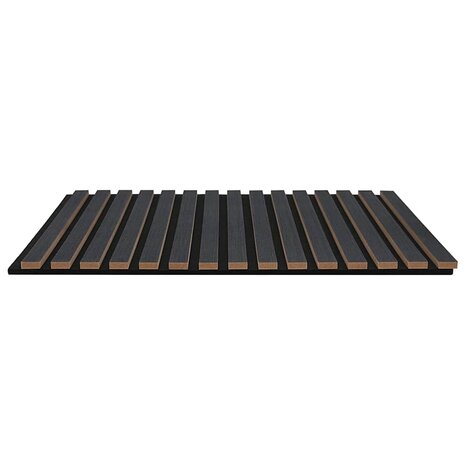 Akoestische wandpanelen 8 st latten 60,5x60 cm eikenfineer 4