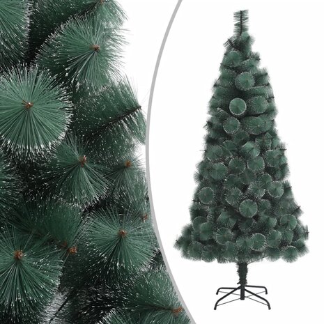 Kunstkerstboom met standaard 150 cm PET groen 1